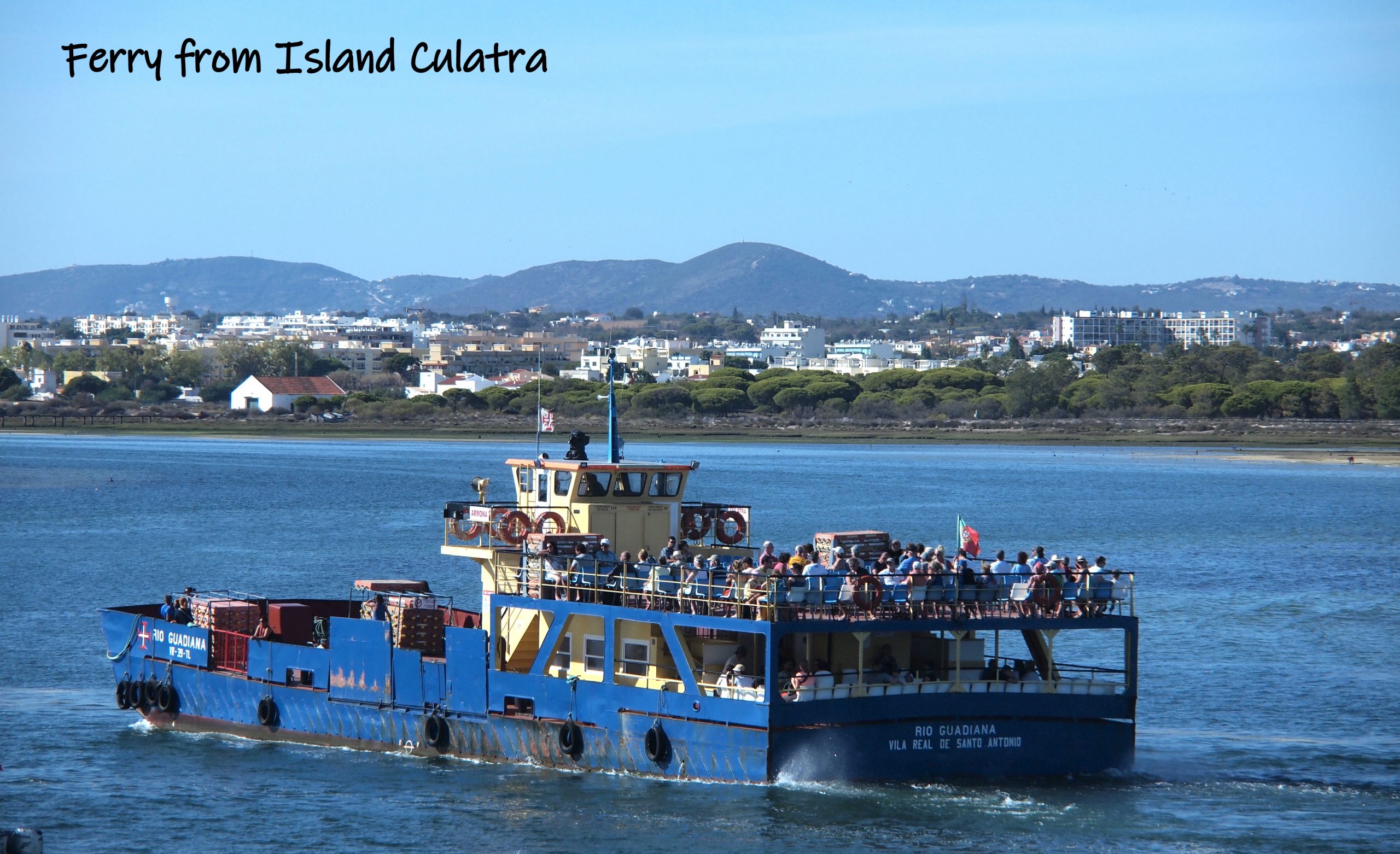 Islands of southern Portugal reached from Olhao and Faro