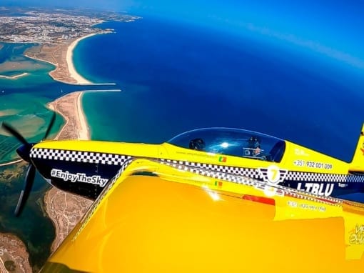 Aerobatic Flight - Air Race Experience Algarve from Portimao