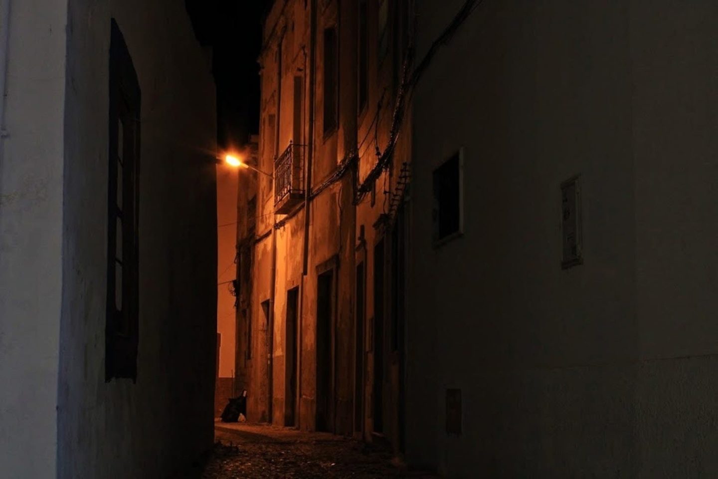Mythical night walk in Olhao