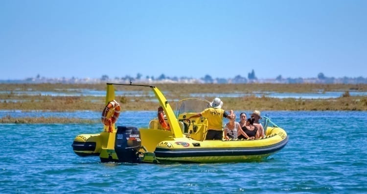 Hop On Hop Off from Faro on Boat in Ria Formosa Islands