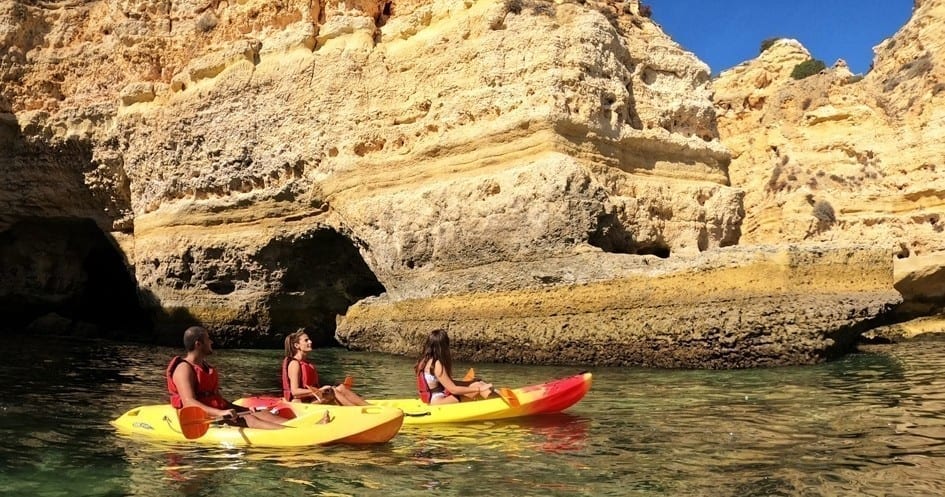 Kayak Benagil Cave from Portimão