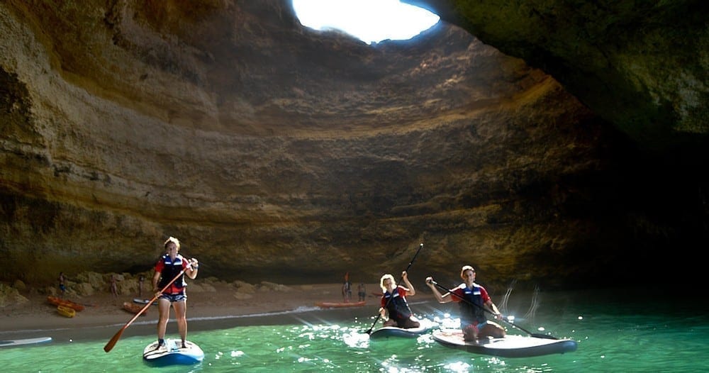 SUP Benagil Caves из Портимао