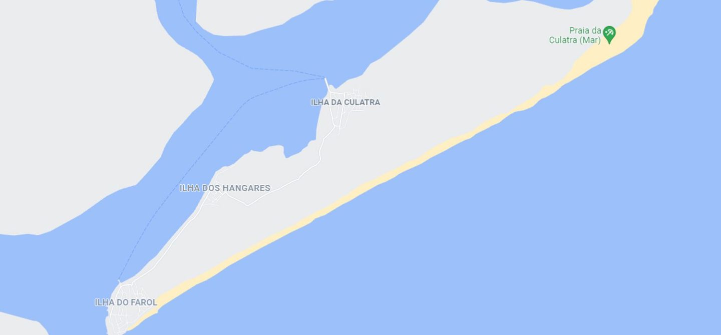 Остров Кулатра в Риа-Формоза