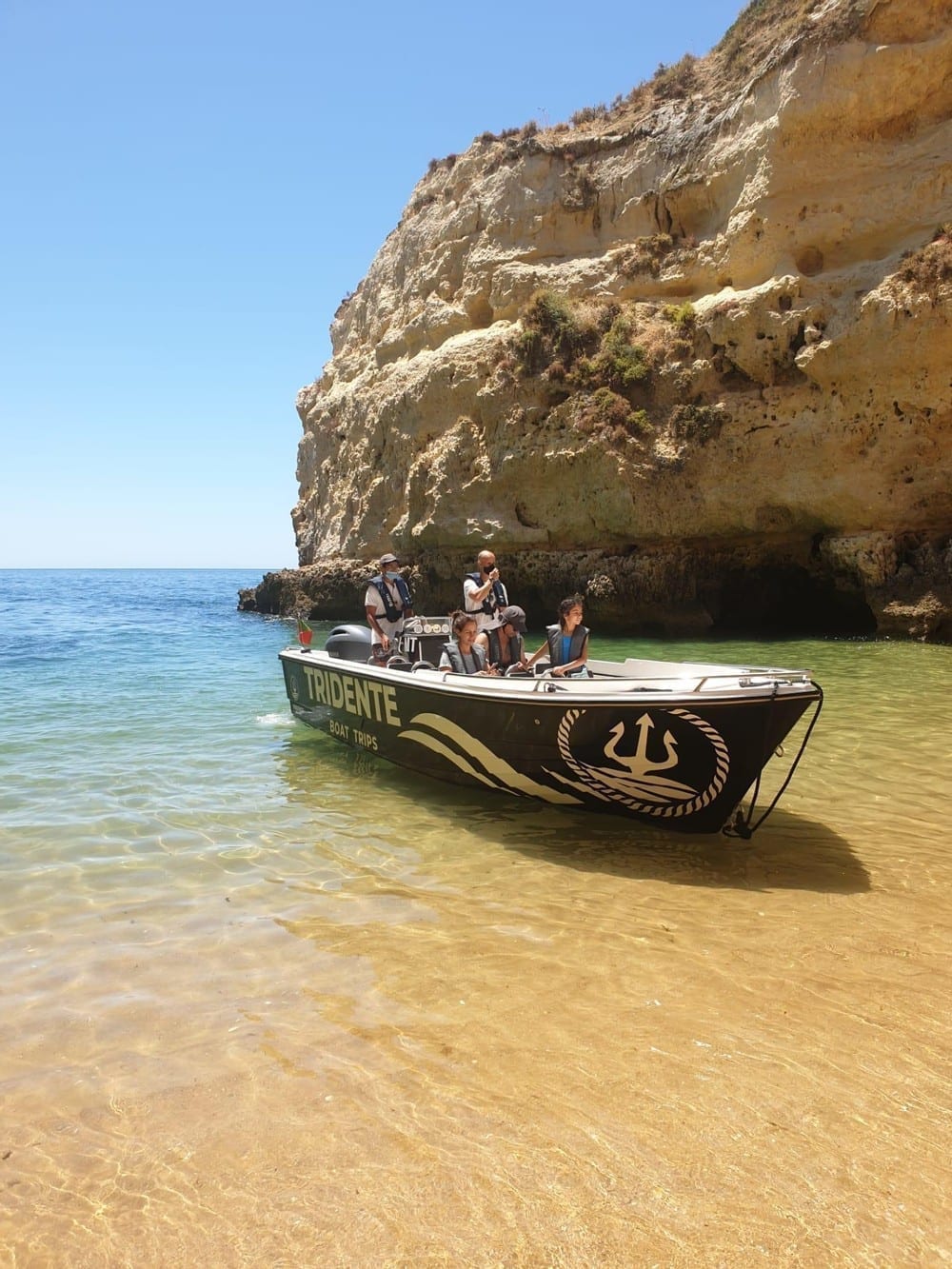 Visite de la grotte de Benagil en bateau depuis Armação de Pêra