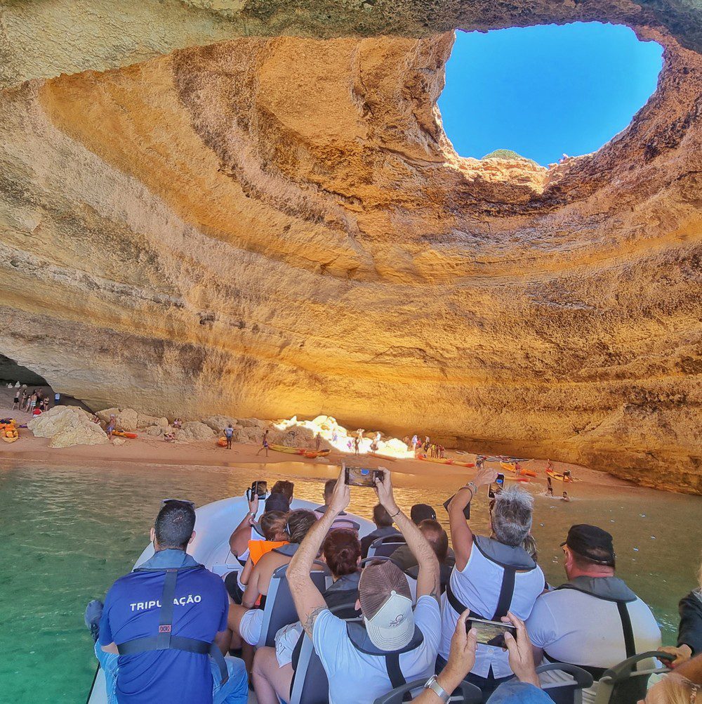 Grotte de Benagil et observation des dauphins au départ d’Albufeira