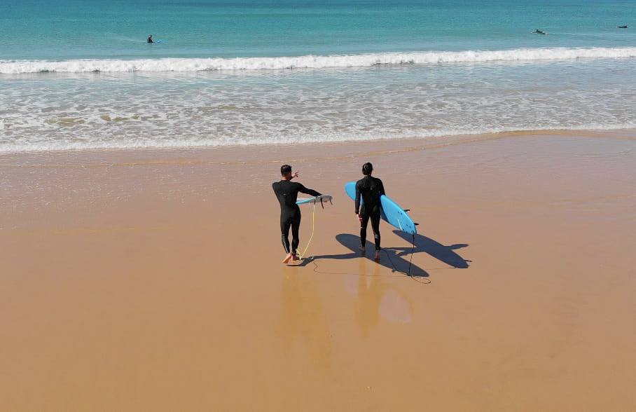 2 Hours Group Surf Lesson Albufeira