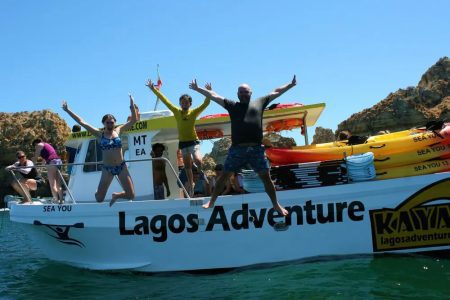 Excursión en kayak en – Ponta da Piedade Lagos
