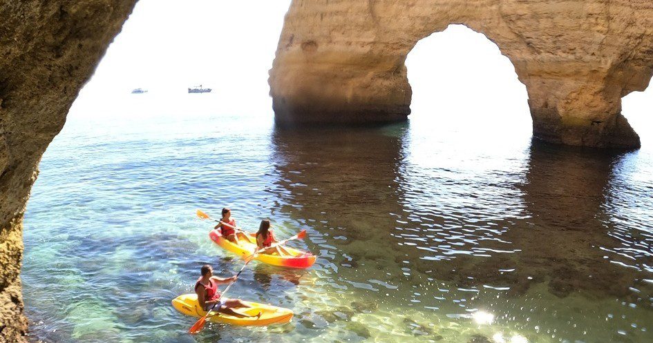 Benagil Cave Kayak from Portimão