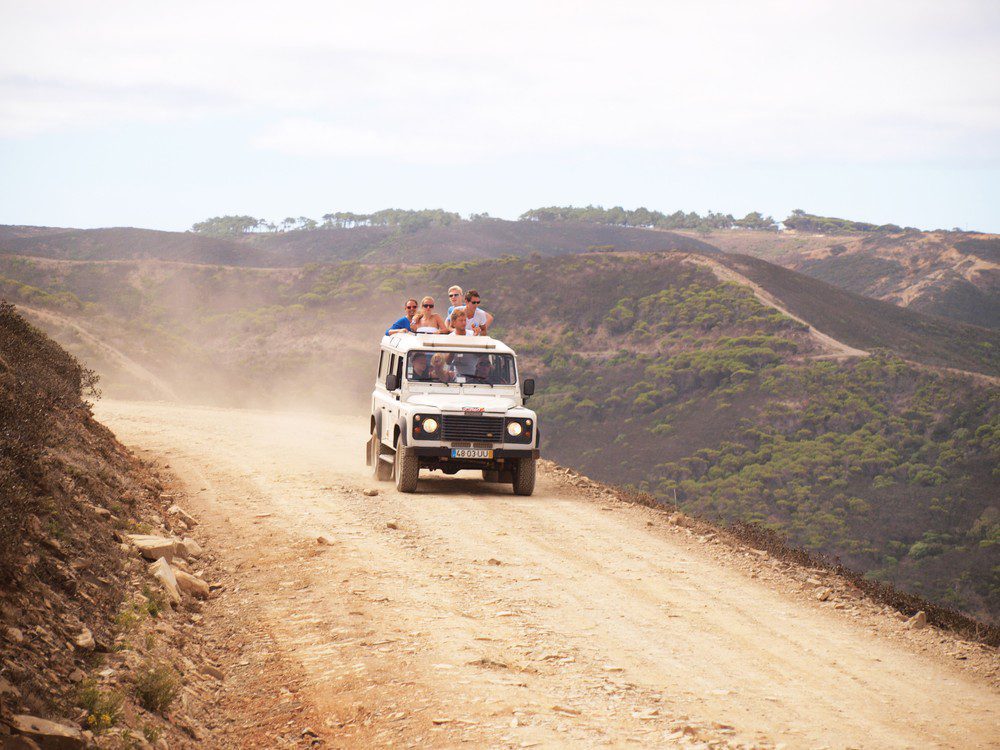 Passeio de Jeep Safari pela Costa Oeste do Algarve