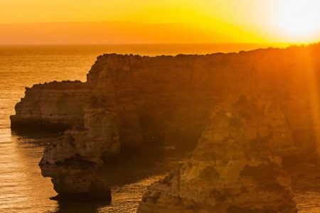 Sunset Boat trip from Portimao to Benagil Cave