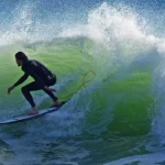Surfing on the south of Portugal - Algarve